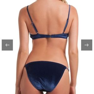 NWT Trina Turk Velvet Bikini Bottoms